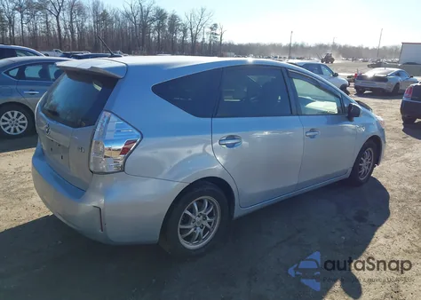 2014 Toyota Prius V Three from USA, damaged, VIN JTDZN3EU3EJ011324